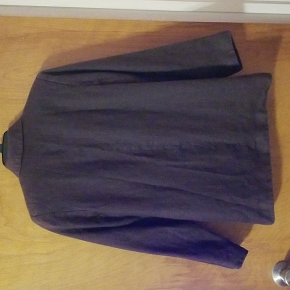 Harve Benard Linen Blazer Size 4: A - Picture 4 of 4